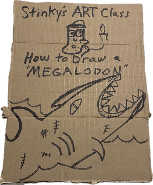 How to Draw a Megalodon