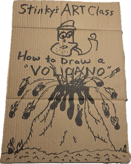 How to Draw a Volcano