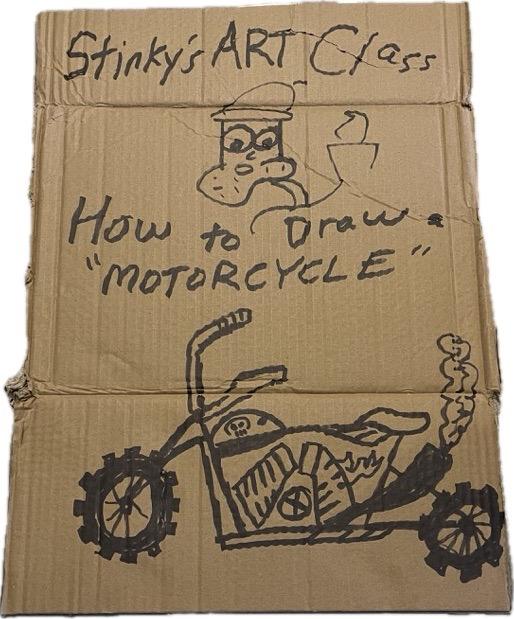 How to Draw a Motorcycle