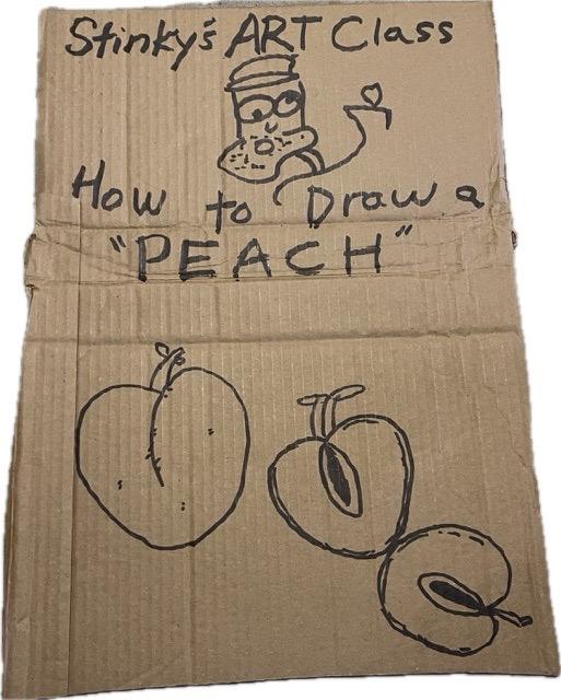 How to Draw a Peach