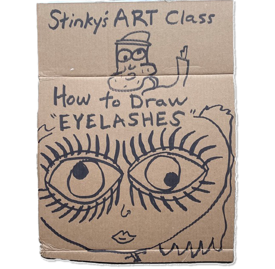 How to Draw Eyelashes