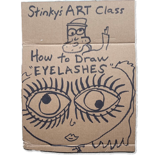 How to Draw Eyelashes