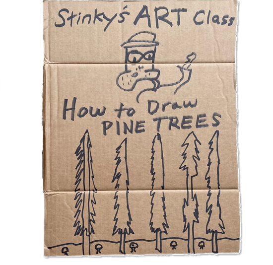 How to Draw Pine Trees