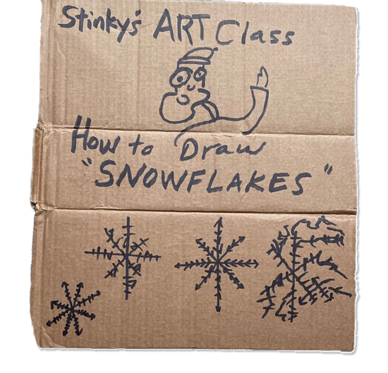 How to Draw Snowflakes