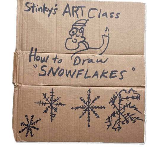 How to Draw Snowflakes