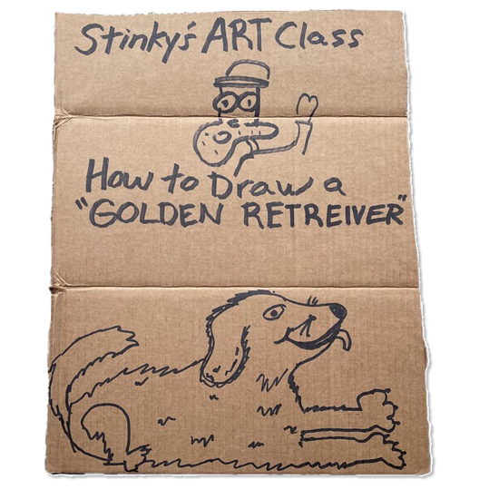 How to Draw a Golden Retriever