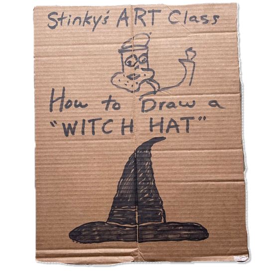 How to Draw a Witch Hat