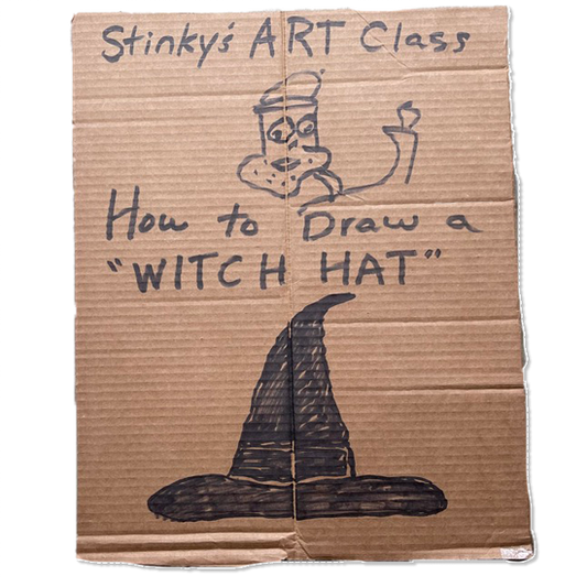 How to Draw a Witch Hat