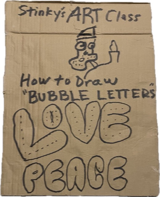 How to Draw Bubble Letters – Stinky's Art Class