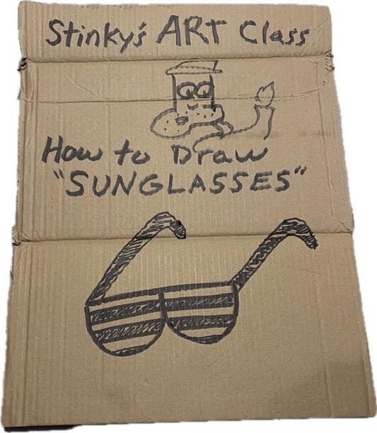 How to Draw Sunglasses