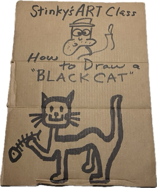 How to Draw a Black Cat