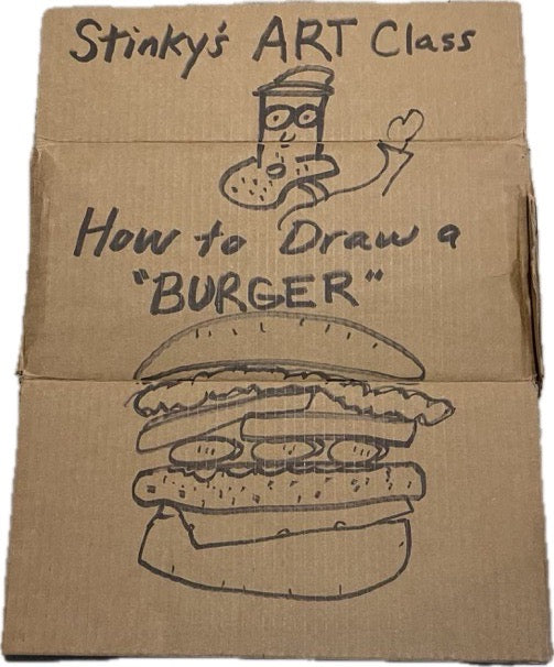 How to Draw a Burger