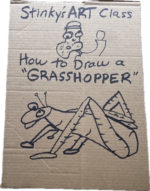 How to Draw a Grasshopper