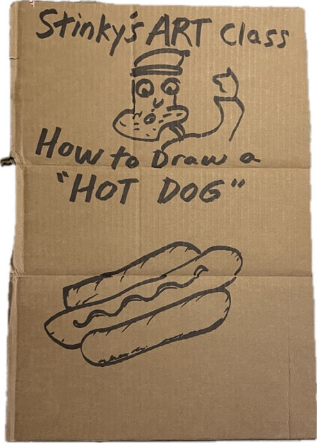How to Draw a Hot Dog