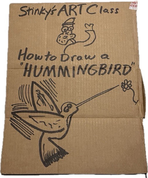 How to Draw a Hummingbird