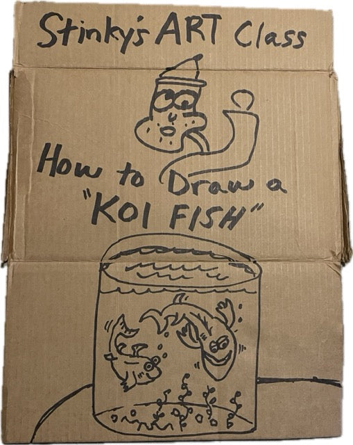How to Draw a Koi Fish
