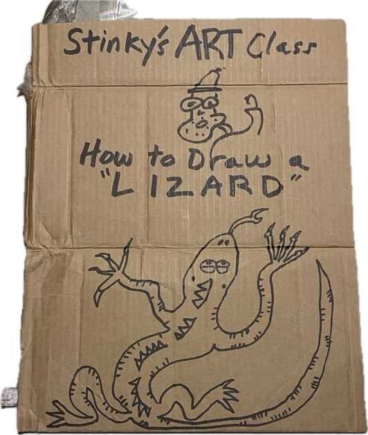 How to Draw a Lizard