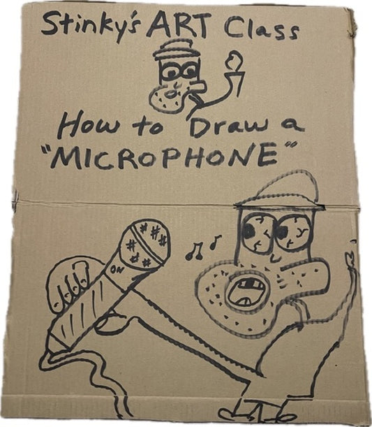 How to Draw a Microphone