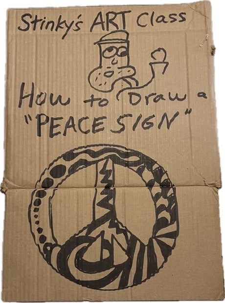 How to Draw a Peace Sign – Stinky's Art Class
