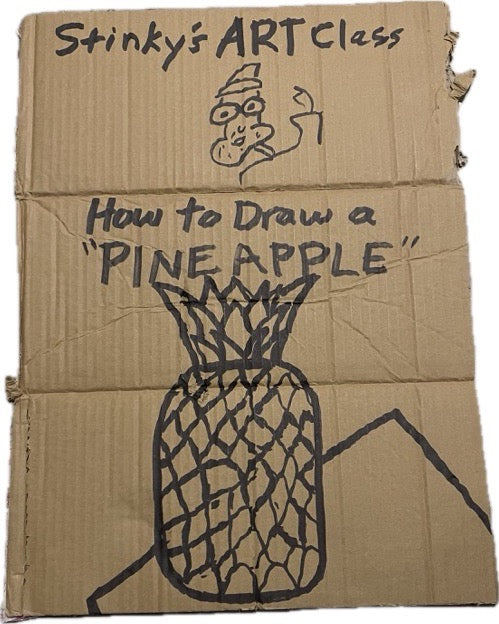 How to Draw a Pineapple