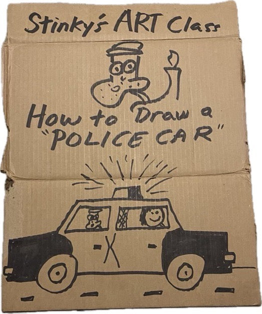 How to Draw a Police Car