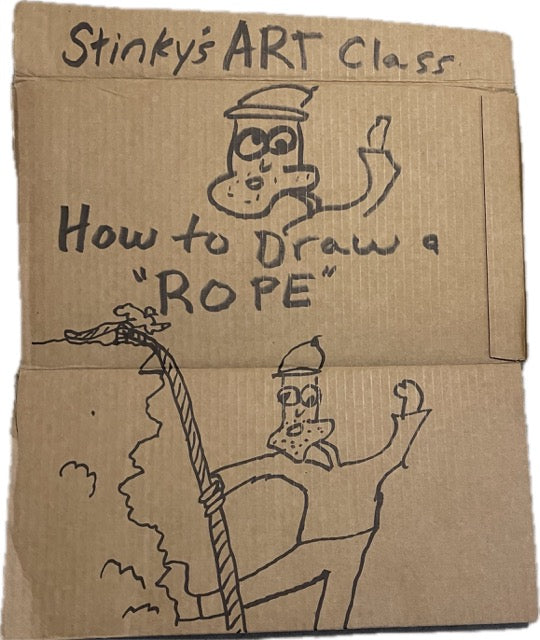 Fancy Rope K Drawing How to Draw a Rope – Stinky's Art Class