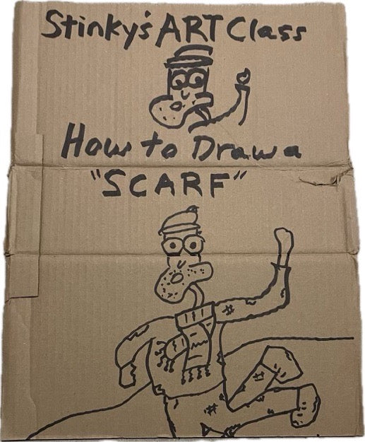 How to Draw a Scarf