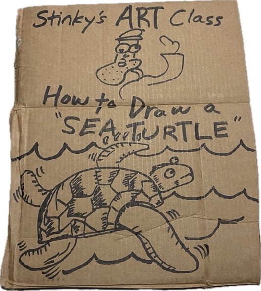 How to Draw a Sea Turtle