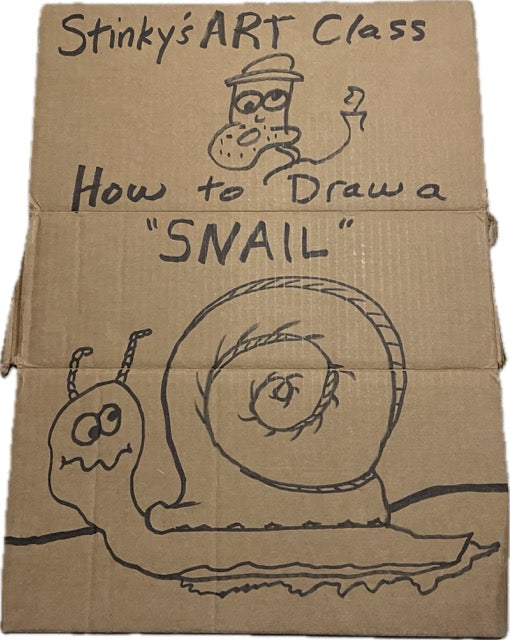How to Draw a Snail