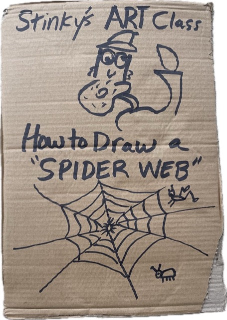 How to Draw a Spider Web