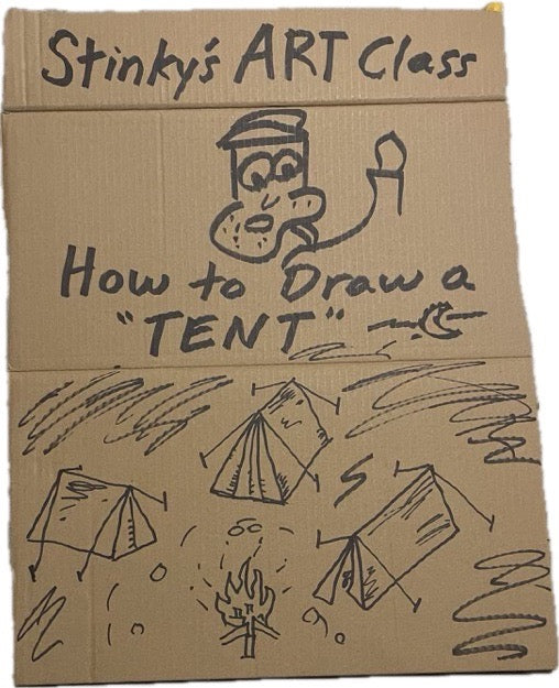 How to Draw a Tent