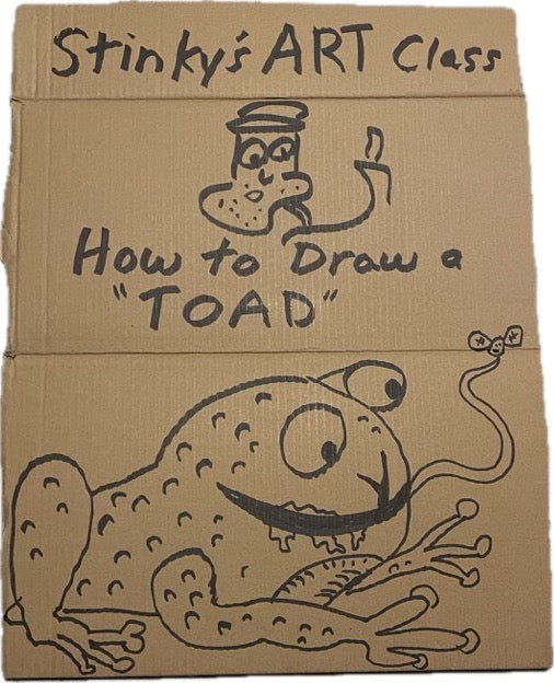 How to Draw a Toad