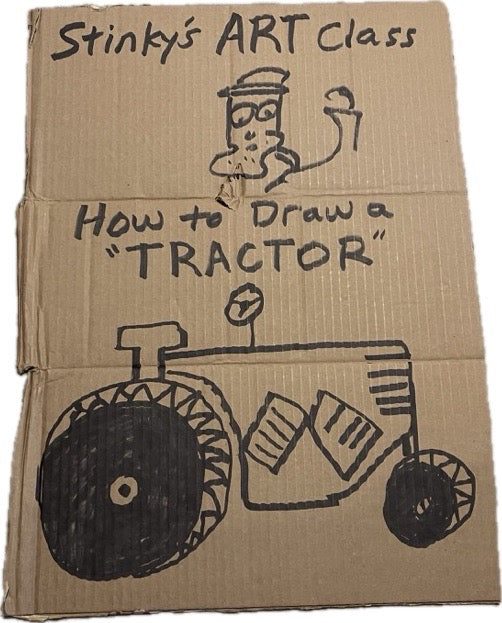 How to Draw a Tractor