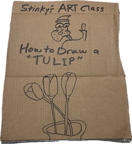 How to Draw a Tulip
