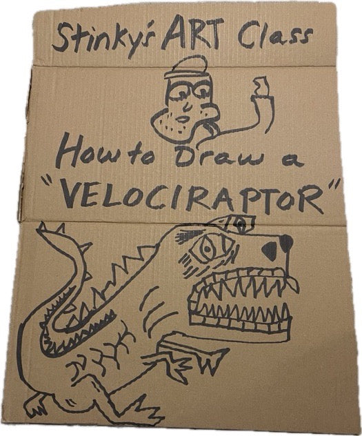 How to Draw a Velociraptor