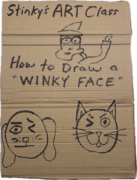 How to Draw a Winky Face