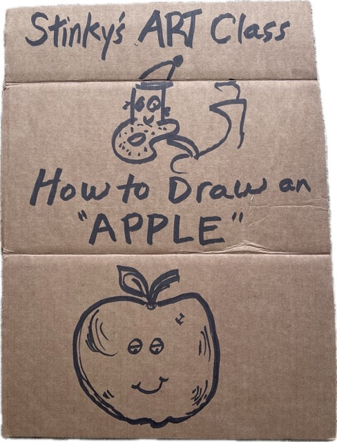 How to Draw an Apple – Stinky's Art Class