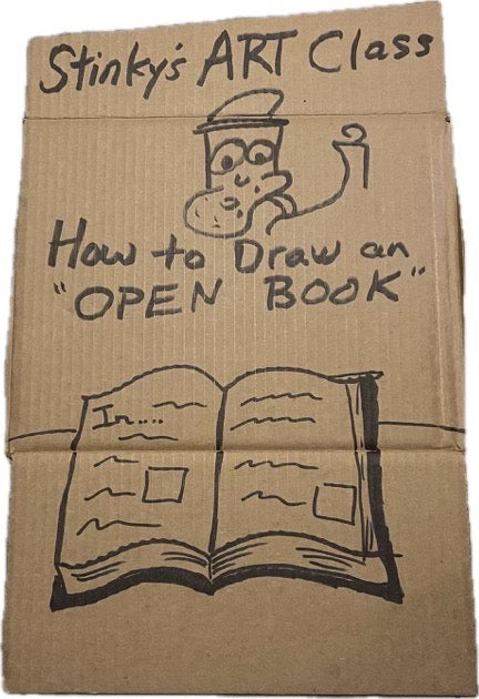 How to Draw an Open Book