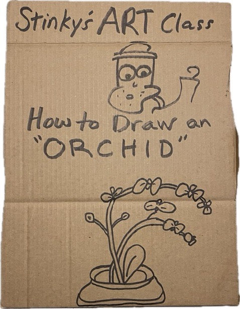 How to Draw an Orchid