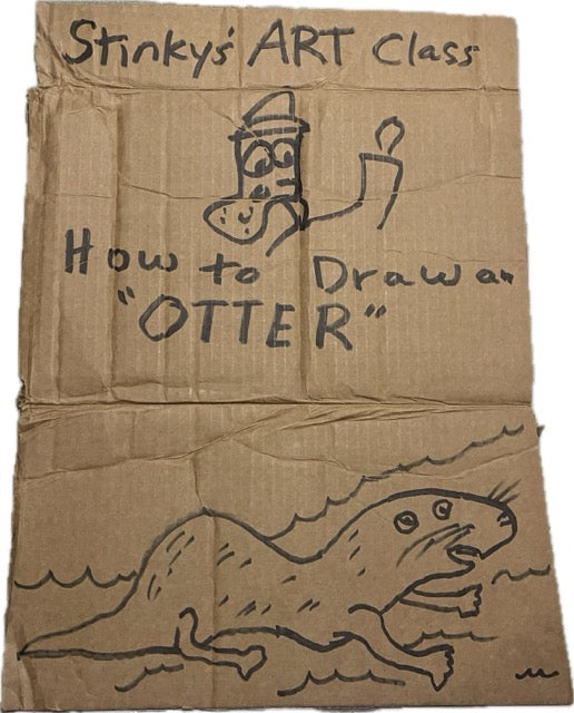 How to Draw an Otter