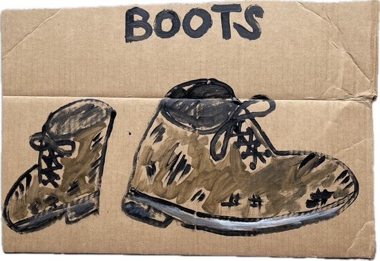 How to Paint Boots