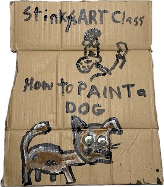 How to Paint a Dog