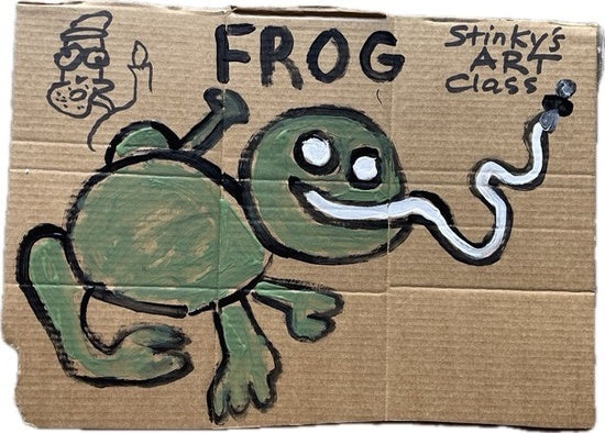 How to Paint a Frog