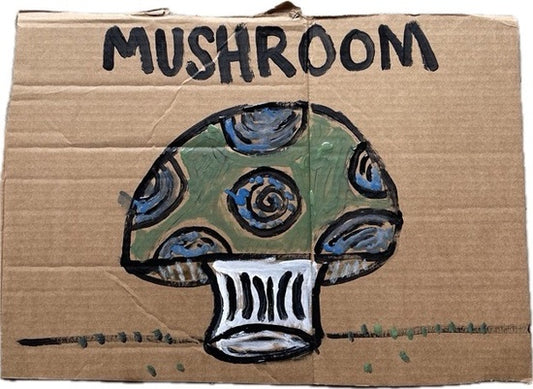 How to Paint a Mushroom