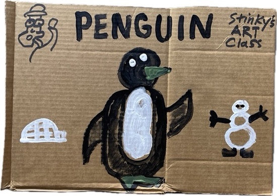How to Paint a Penguin