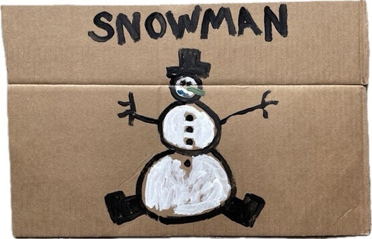 How to Paint a Snowman