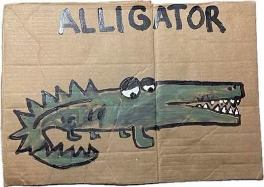 How to Paint an Alligator