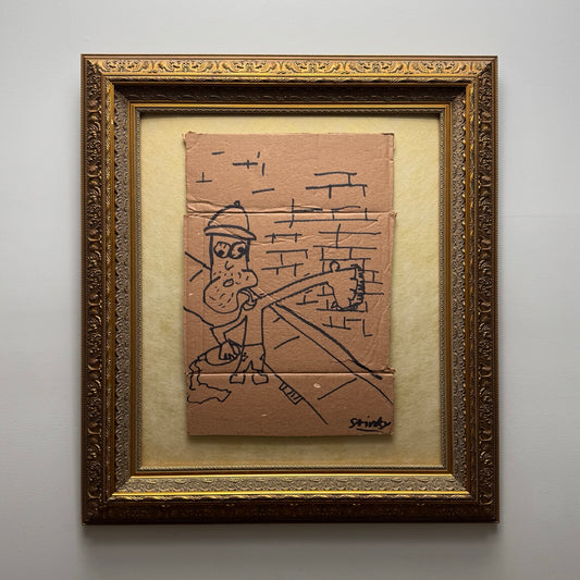 Stinky Punching a Brick Wall